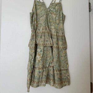 Mini floral summer dress